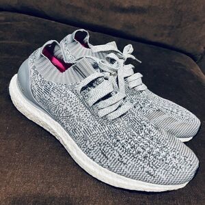Mint Condition Grey White Ultraboost Ultra Boost Uncaged Womens 9.5 US 42 EUR